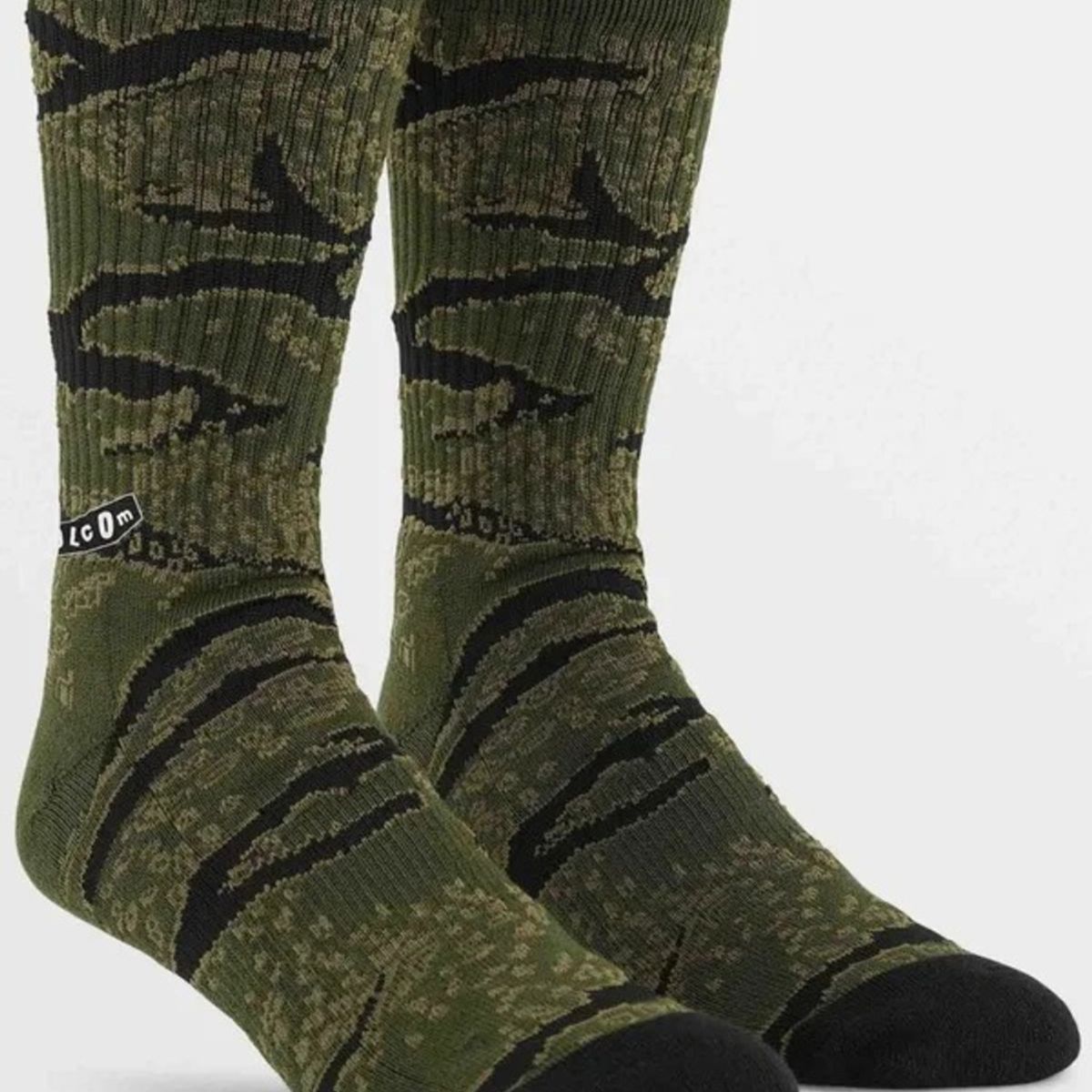 VOLCOM - Calcetines Caustic Camo Verde Hombre Volcom
