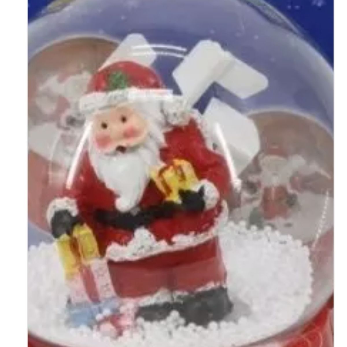 GENERICO - Caja Santa Claus Musical Decoracion Navidad