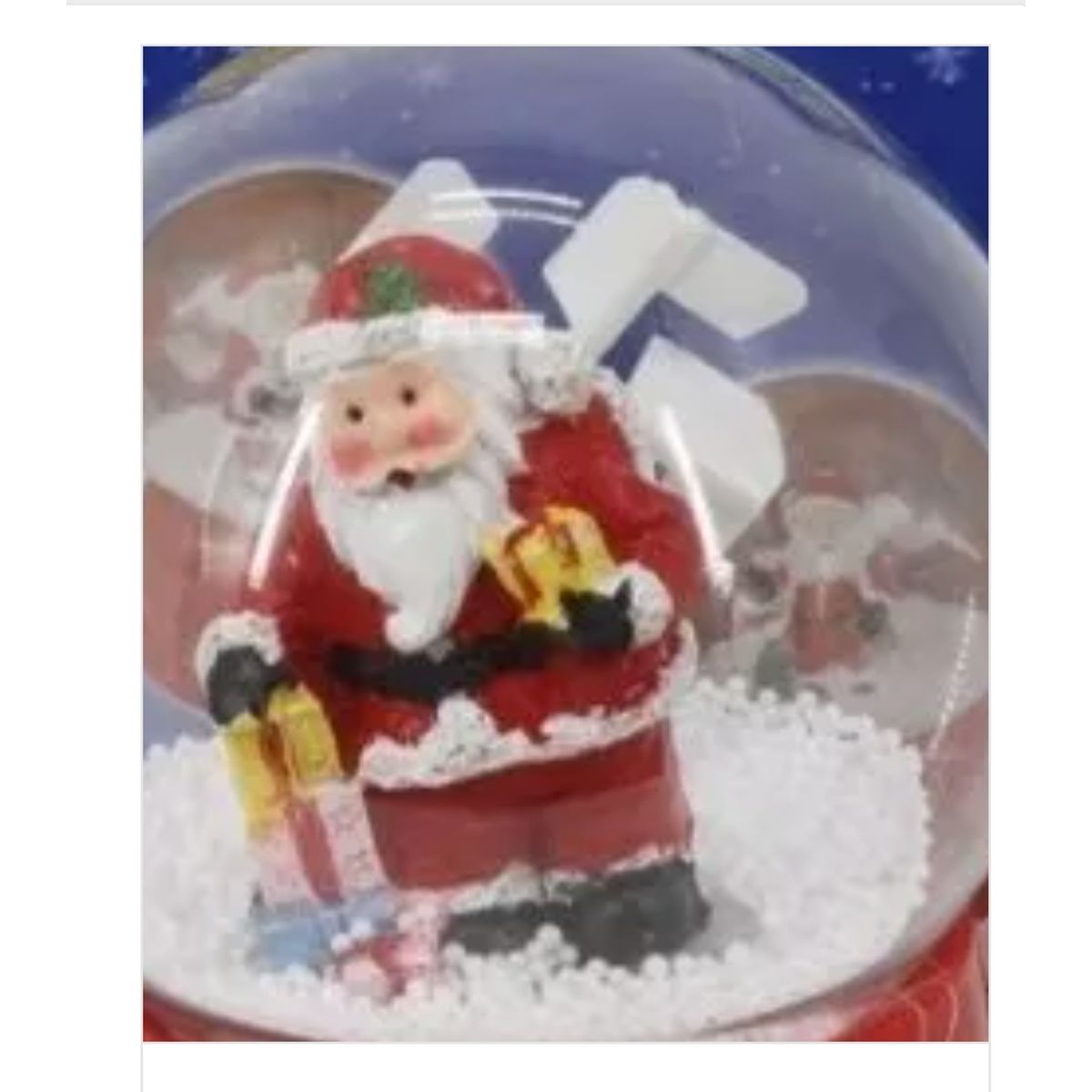 GENERICO - Caja Santa Claus Musical Decoracion Navidad