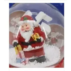 GENERICO - Caja Santa Claus Musical Decoracion Navidad