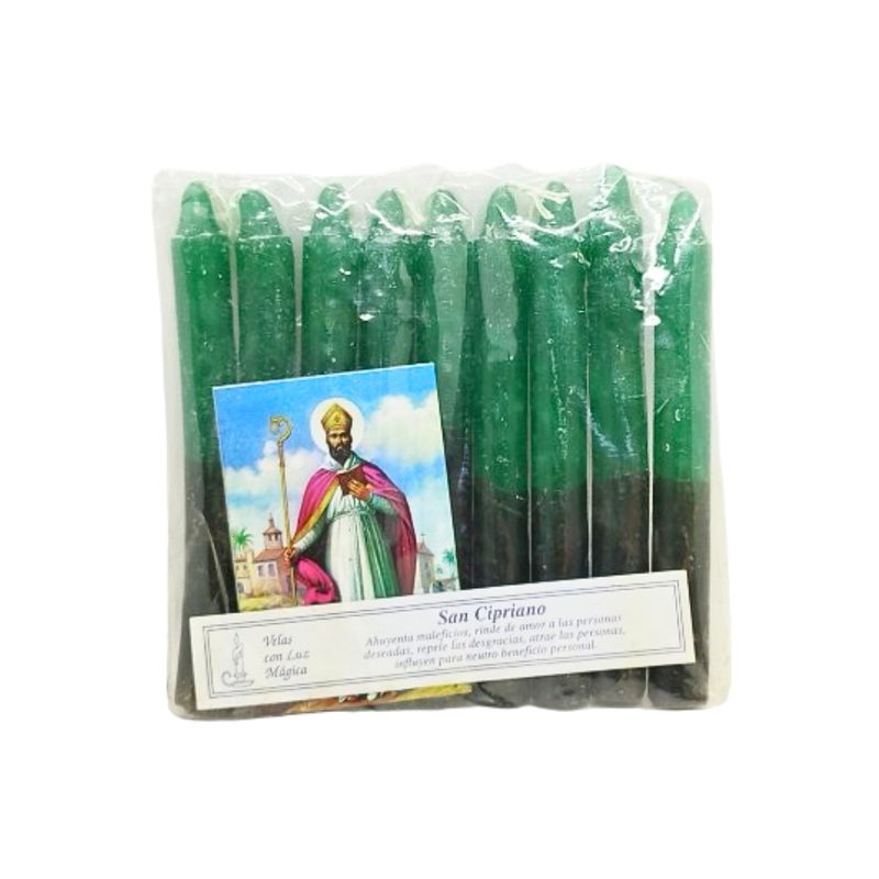 GENERICO - San Cipriano Velas Novenas 14cm