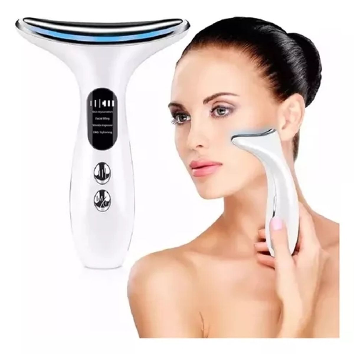 GENERICO - Reductor Papada Masajeador Terapia Cuello Moldeador Facial