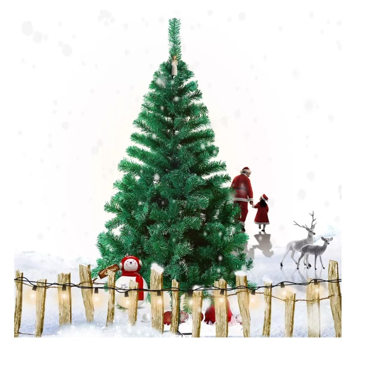 GENERICO - Decoracion Árbol De Navidad 210 Cm