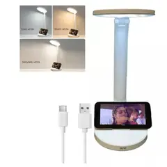 GENERICO - Lámpara De Escritorio Led Mesa Lectura Usb Recargable