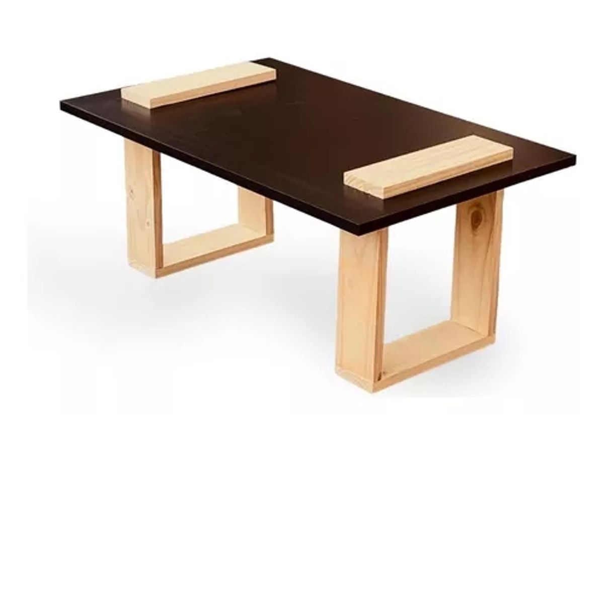 GENERICO - Hermosas Mesas De Centro En Melamina Entrega Inmediata Pino