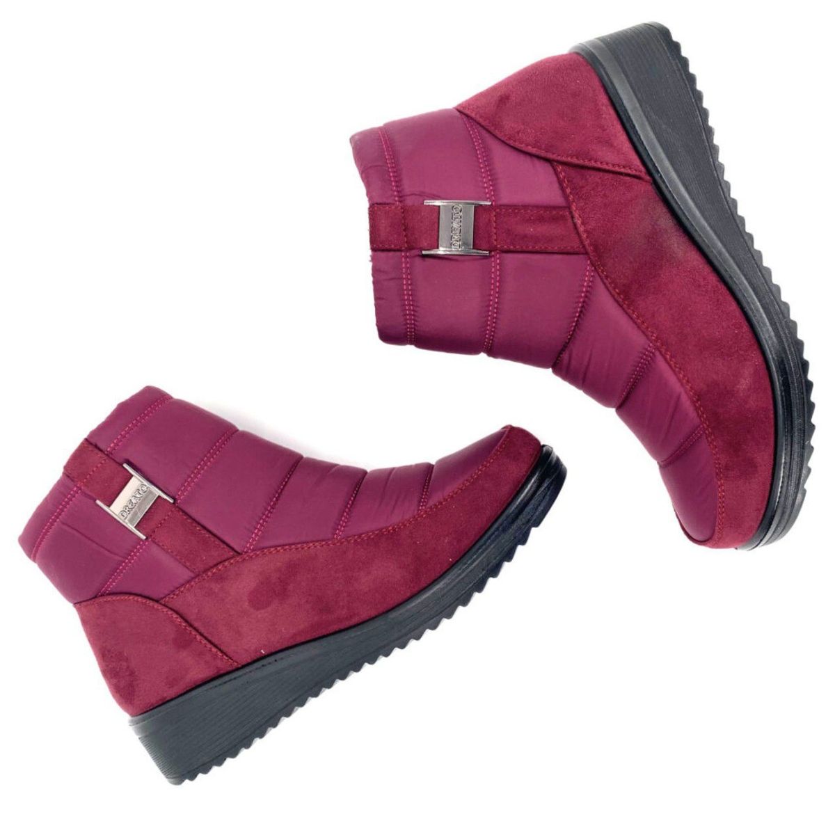 DREATO - Botín Mujer Termicos Negros