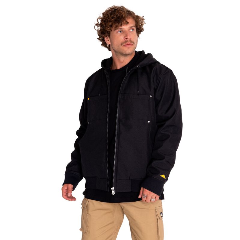 CAT - Chaqueta Hombre Bonded Fleece-Lined Work Negro CAT