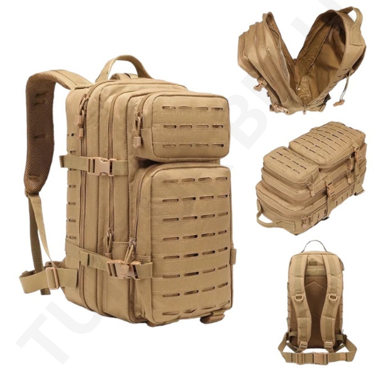 GENERICO - Mochila expansible estilo Maleta para viajes en cabina de avión