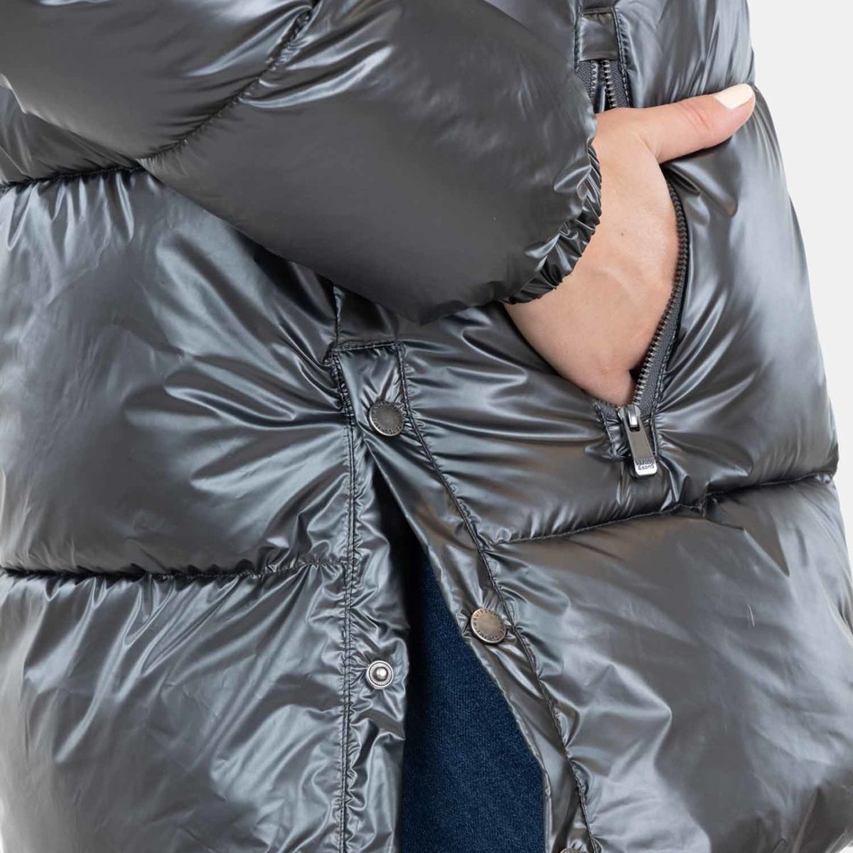 MAUI AND SONS - Parka Grace Bay Negro Mujer Maui And Sons