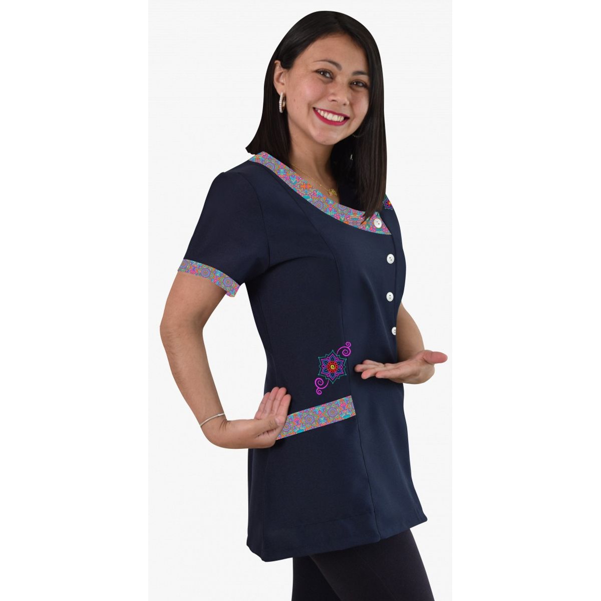GENERICO - Wiltex- Azul -Mandala