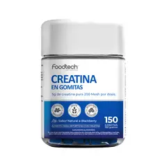 FOODTECH - Creatina en Gomitas 150 Gummies -