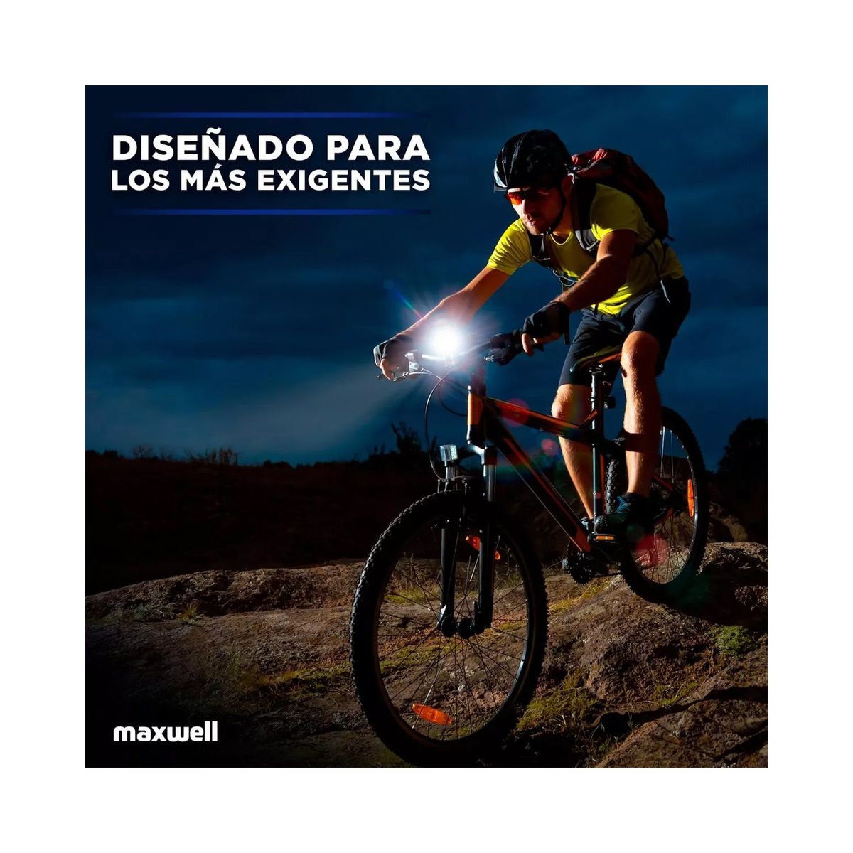 GENERICO - Luz Bicicleta Set Delantera Trasera Usb Impermeable Aluminio