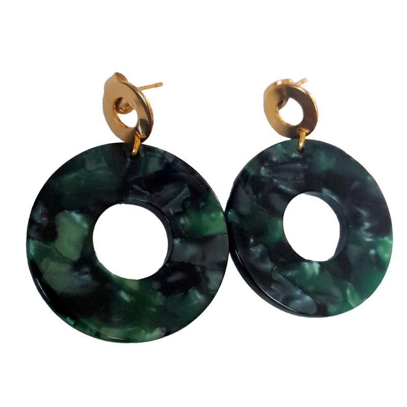 CATHALIFAUDJOYAS - AROS ACRILICO COLORES CATHALIFAUDJOYAS
