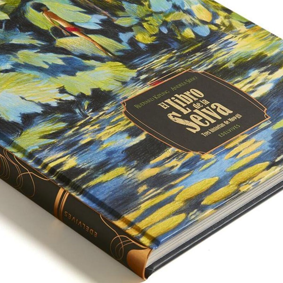 EDELVIVES - El libro de la selva. Tres historias de Mowgli