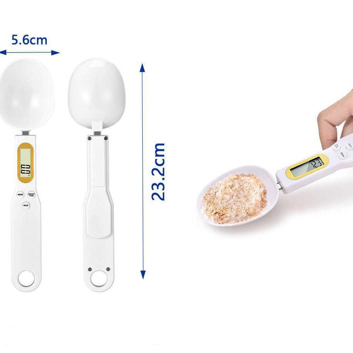 GENERICO - Gramera de cocina con forma de cuchara
