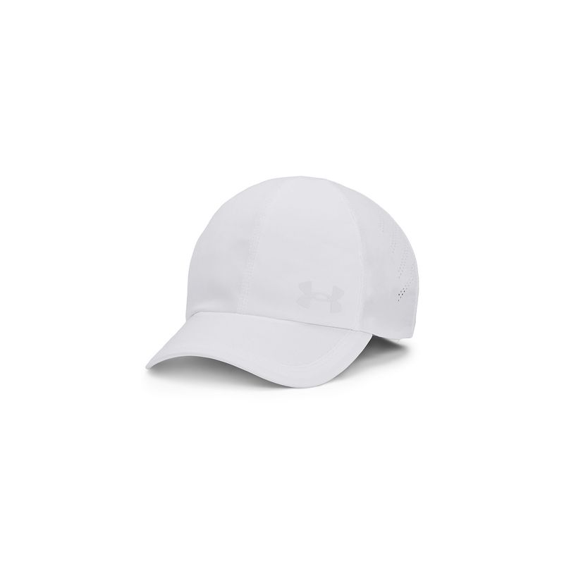 UNDER ARMOUR - Jockey ajustable UA Launch mujer Blanco UNDER ARMOUR