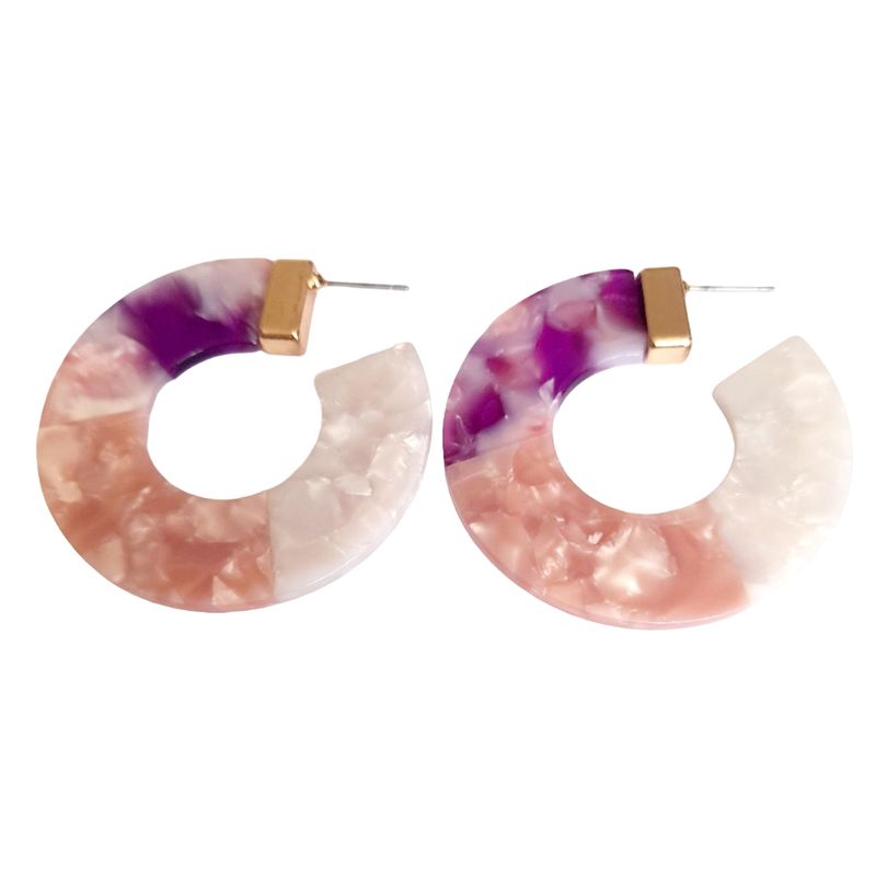 CATHALIFAUDJOYAS - AROS ACRILICO COLORES CATHALIFAUDJOYAS
