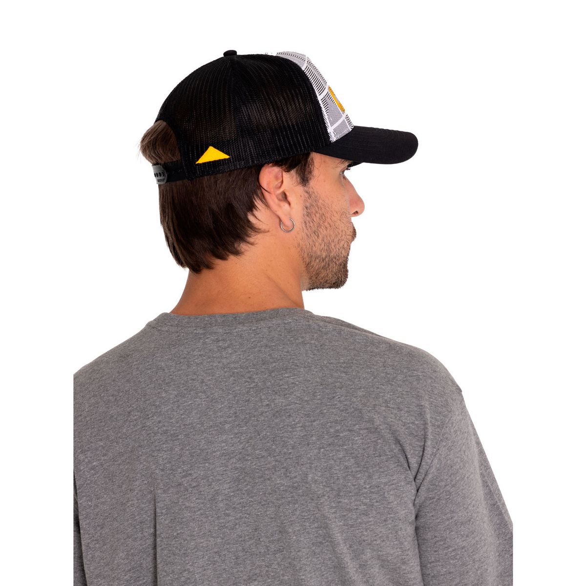 CAT - Jockey Casual Hombre Cat Printed Trucker Negro CAT