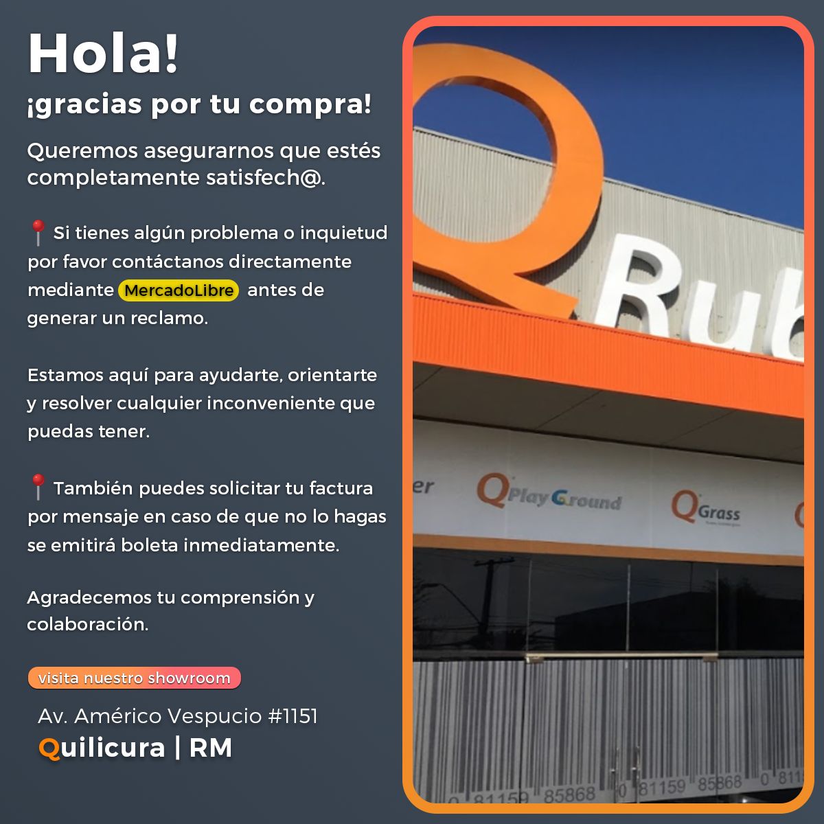 QRUBBER - Cono Vial 70cm 2 Cintas Base Normal QRubber