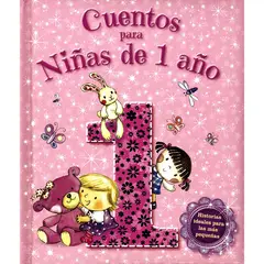 LATINBOOKS - Libro Literatura infantil CUENTOS PARA NIÑAS DE 1 AÑO