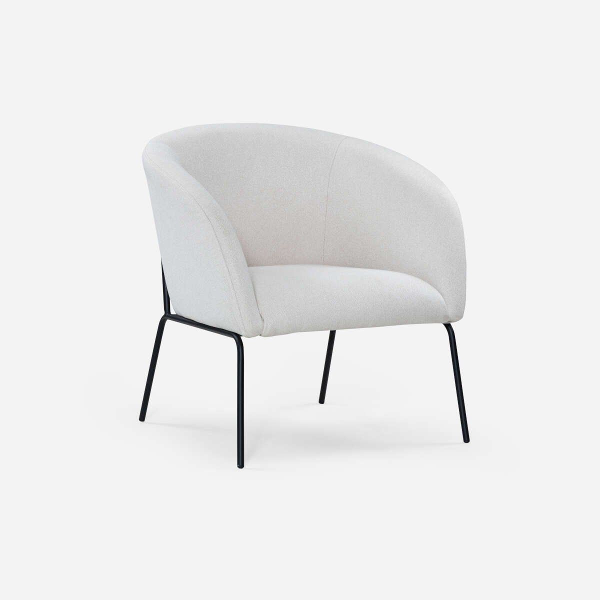 ROSEN - Poltrona Rosen Fulton Tela Blanco