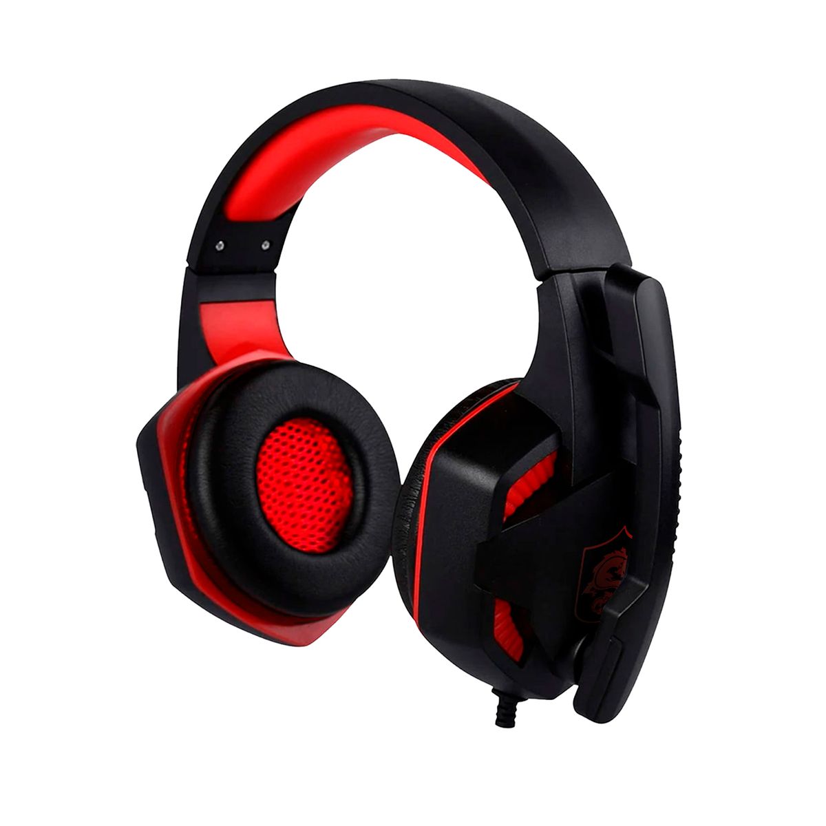 GENERICO - Audifono Gamer OHF Warhead 900-A 3,5mm Luz Led Microfono