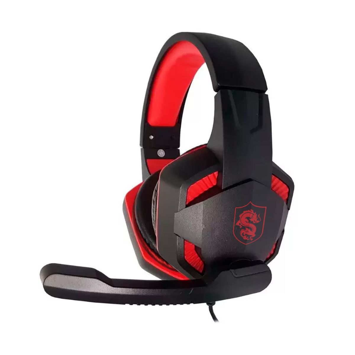GENERICO - Audifono Gamer OHF Warhead 900-A 3,5mm Luz Led Microfono