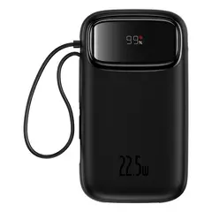BASEUS - Powerbank Qpow2 20000mAh/22.5W con Pantalla Digital y Cables