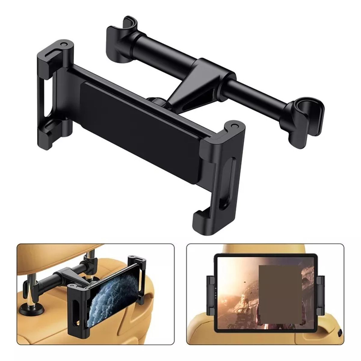 GENERICO - Soporte de asiento de auto tablet celular consolas