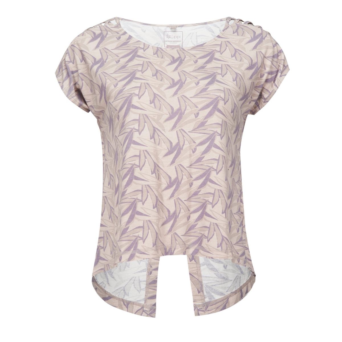 LIPPI - Polera Mujer Botanical T-Shirt Print Crudo Lippi