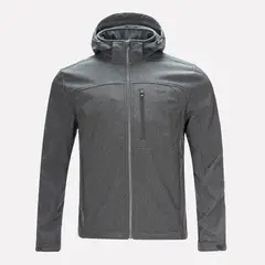 LIPPI - Chaqueta Hombre Macaya Softshell Hoody Jacket Melange Grafito