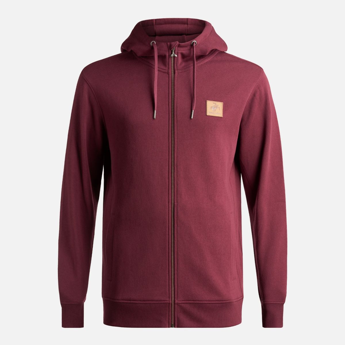 HAKA HONU - Polerón Hombre Ninja Burdeo Haka Honu