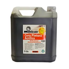 MOHICAN - CERA PINTURA BIDÓN 5 LTS NEGRO
