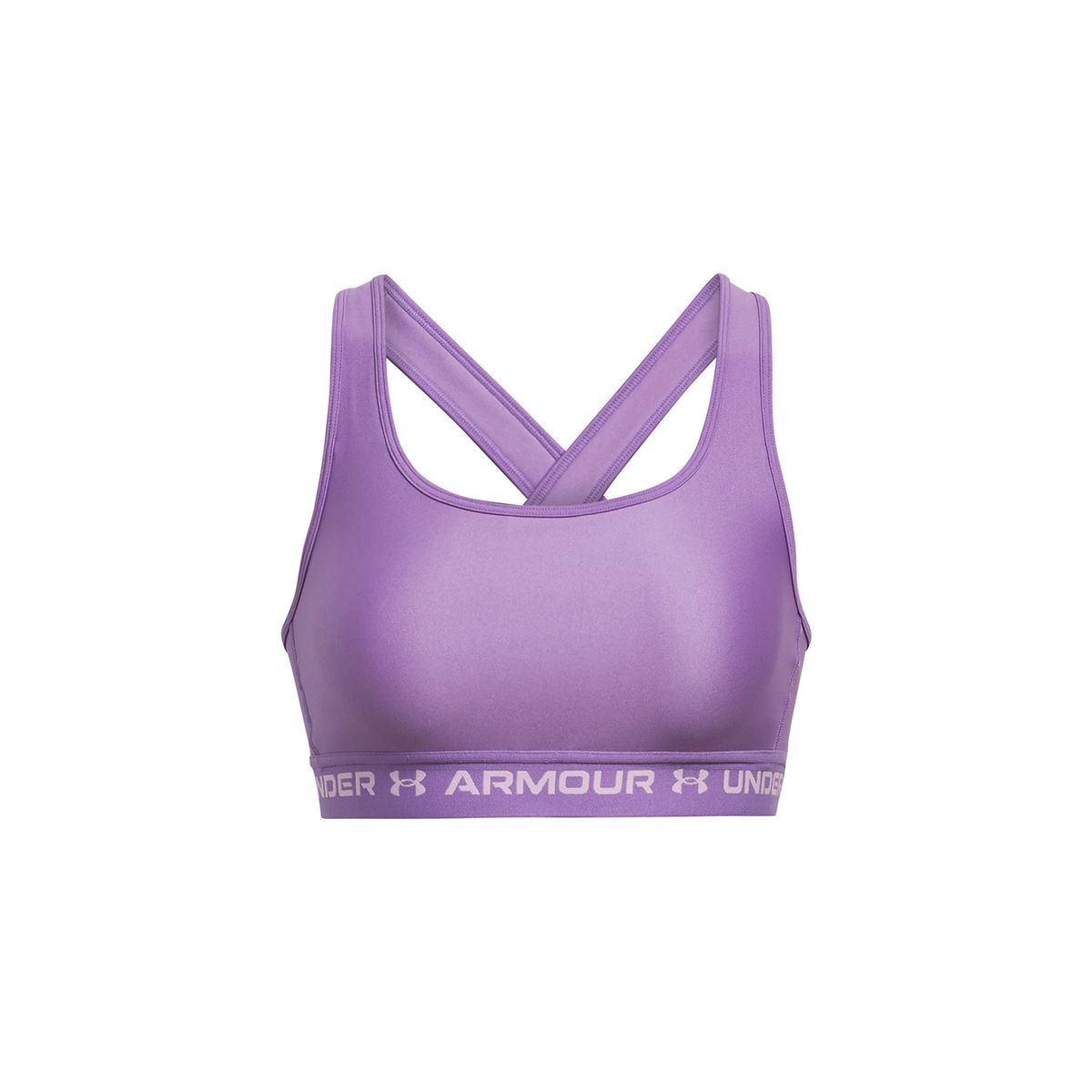 UNDER ARMOUR - Sostén deportivo Mid Cross mujer Morado UNDER ARMOUR