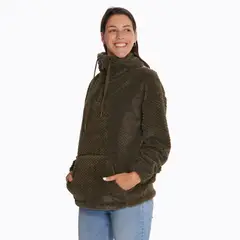 MERRELL - Polar Mujer Shaggy Half Oliva