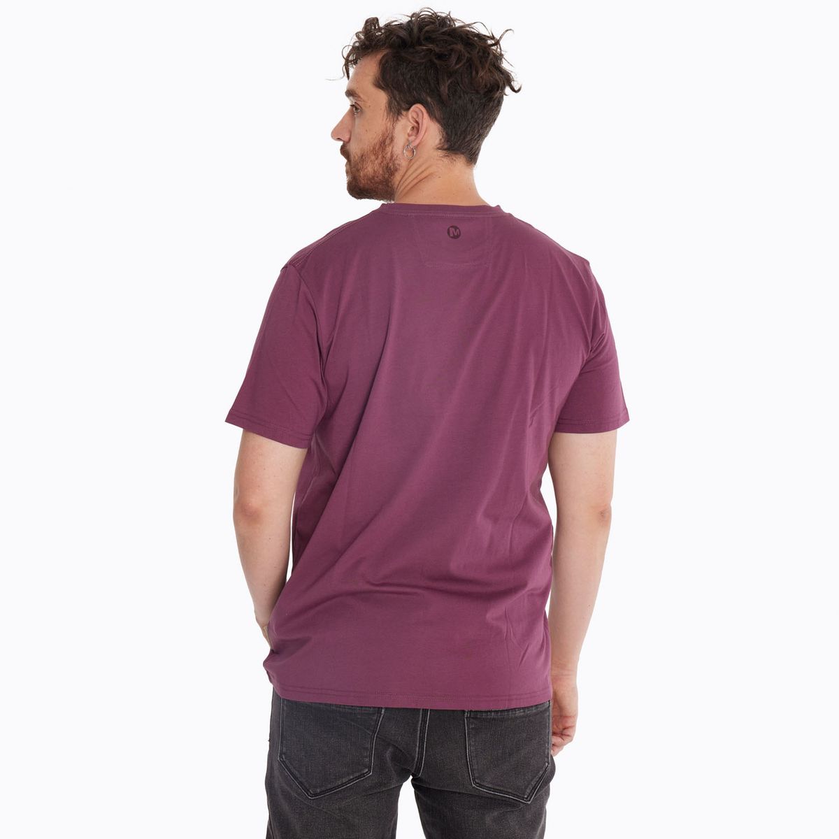 MERRELL - Polera Hombre Savka Burdeo MERRELL