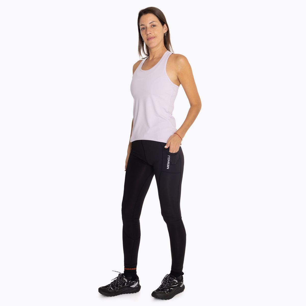 MERRELL - Primera Capa Mujer Bottom Fleece Negro MERRELL