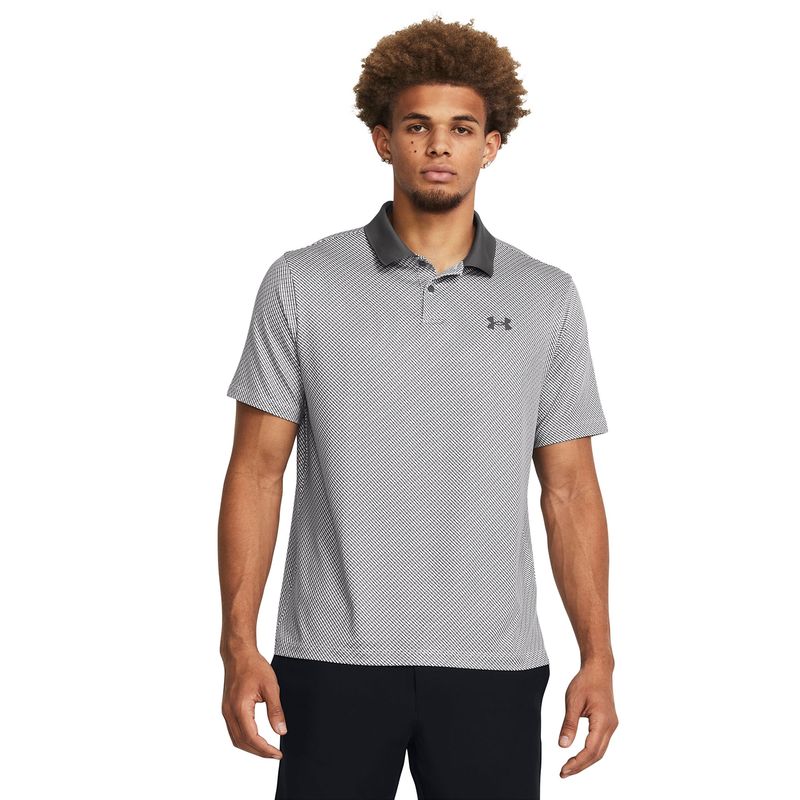 UNDER ARMOUR - Polo UA Performance 3.0 para hombre Blanco UNDER ARMOUR
