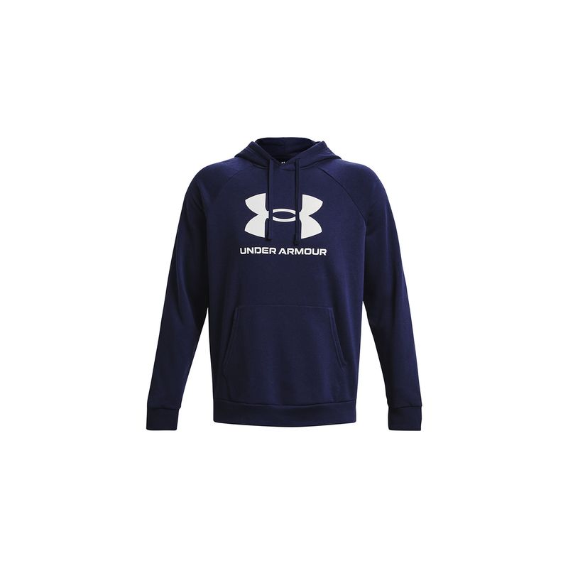 UNDER ARMOUR - Polerón UA Rival para Hombre Azul Marino UNDER ARMOUR