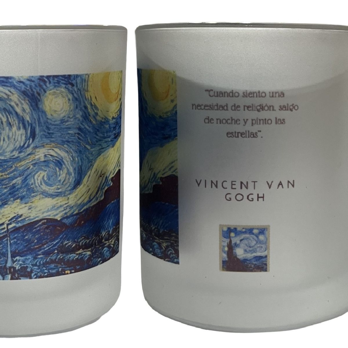GENERICO - Hermoso Tazón Mug Empavonado - La noche estrellada - Vincent Van Gogh
