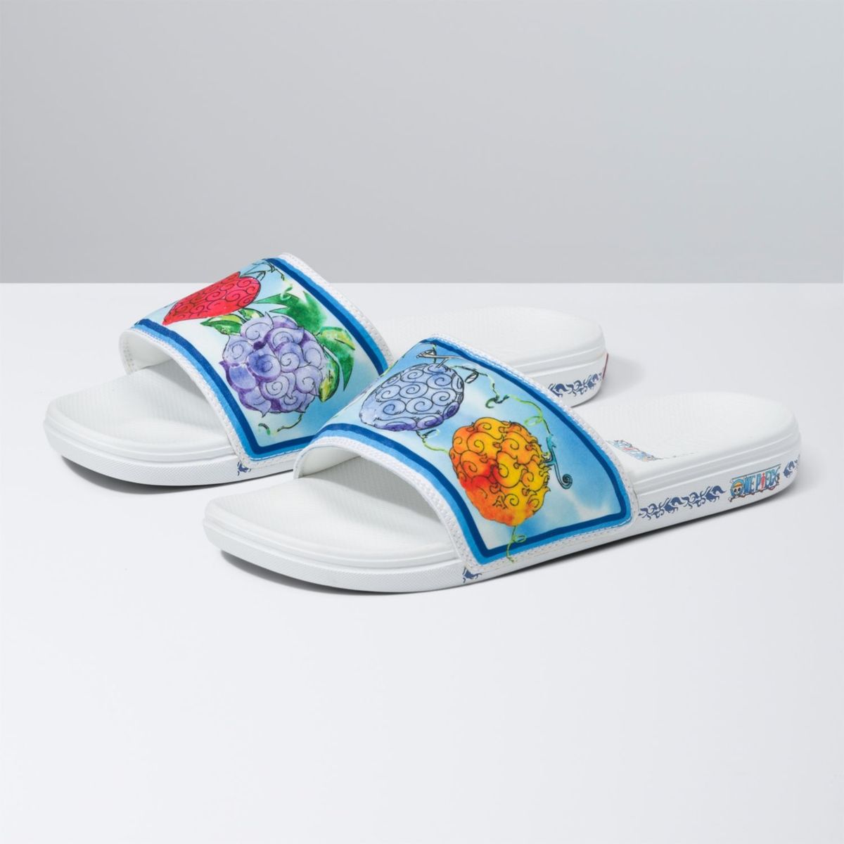 VANS - Sandalias MN Costa Slide-On One Piece Devil Fruit Blue VANS