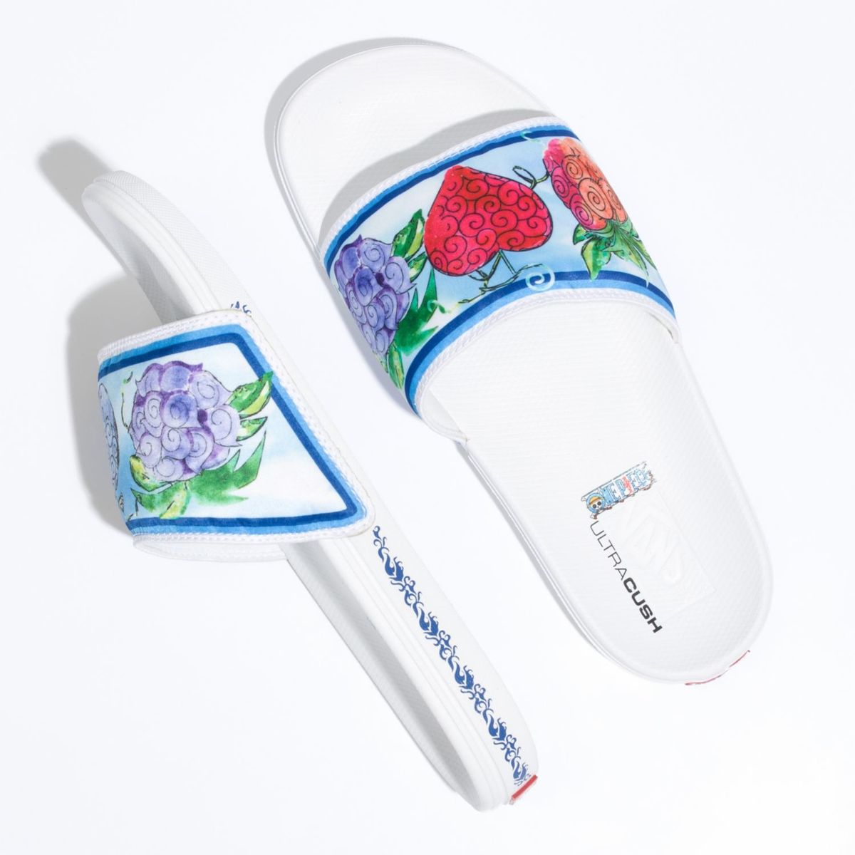 VANS - Sandalias MN Costa Slide-On One Piece Devil Fruit Blue VANS