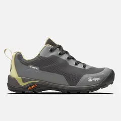 LIPPI - Zapatilla Niña Intense Hike Kids Low Grafito Verde Manzana