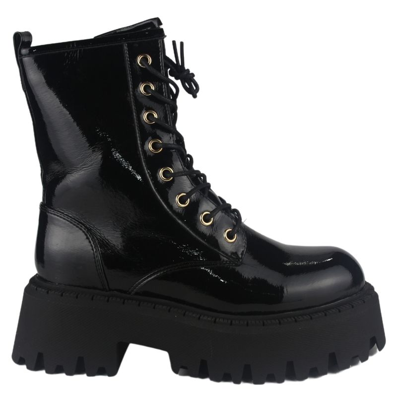 CHALADA - Bota Mujer Negro Casual Chalada Tractor-21