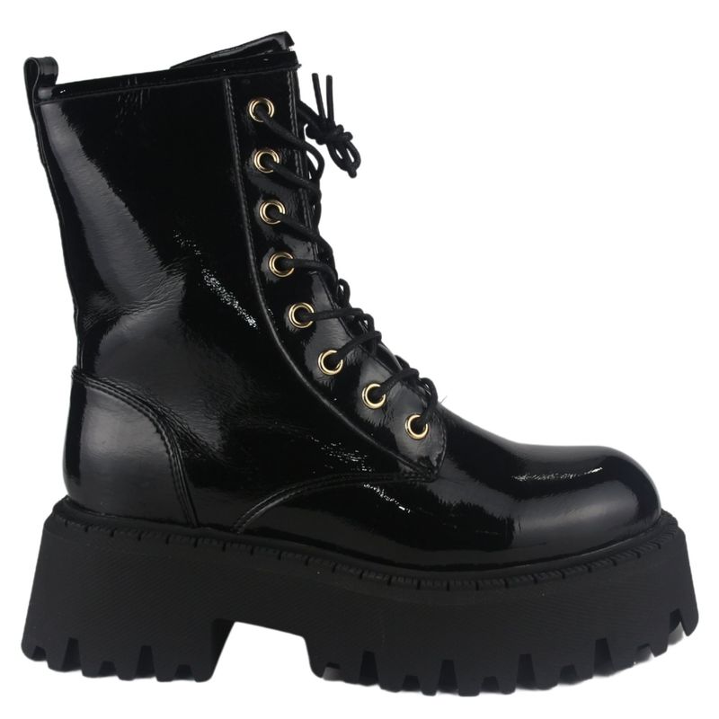 CHALADA - Bota Mujer Negro Casual Chalada Tractor-21
