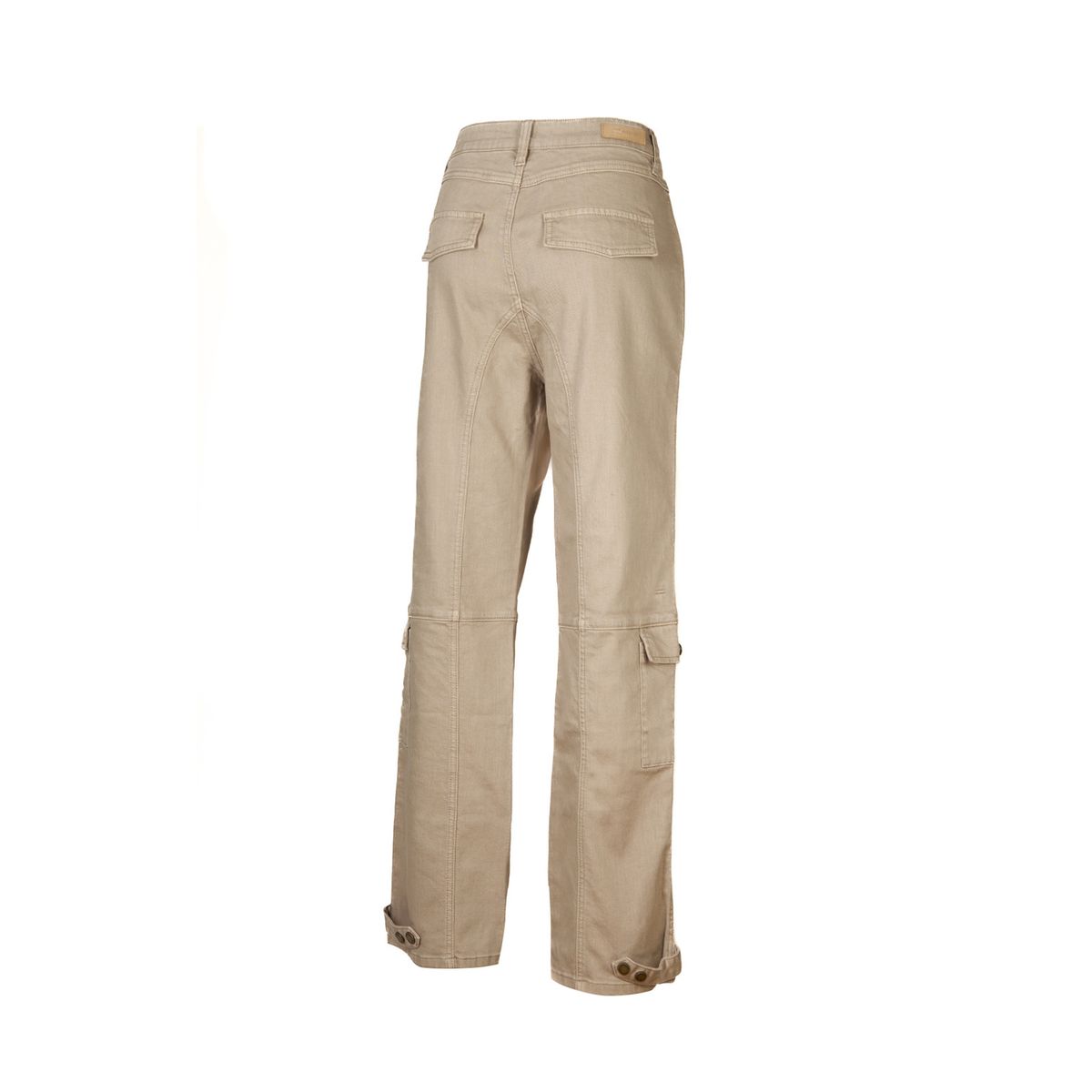 ROCKFORD - Pantalón Algodón Orgánico Mujer Noa Beige ROCKFORD