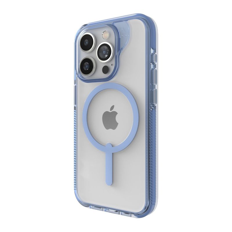 ZAGG - Carcasa ZAGG Santa Cruz Snap iPhone 15 Pro MaxMagSafe Azul