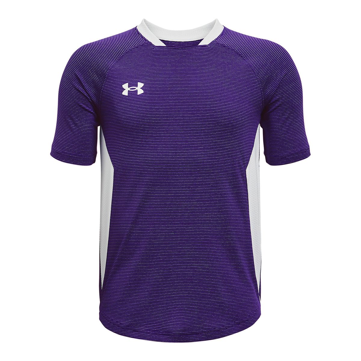UNDER ARMOUR - Polera UA "Match 2.0" Morado para niño UNDER ARMOUR