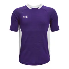 UNDER ARMOUR - Polera UA "Match 2.0" Morado para niño