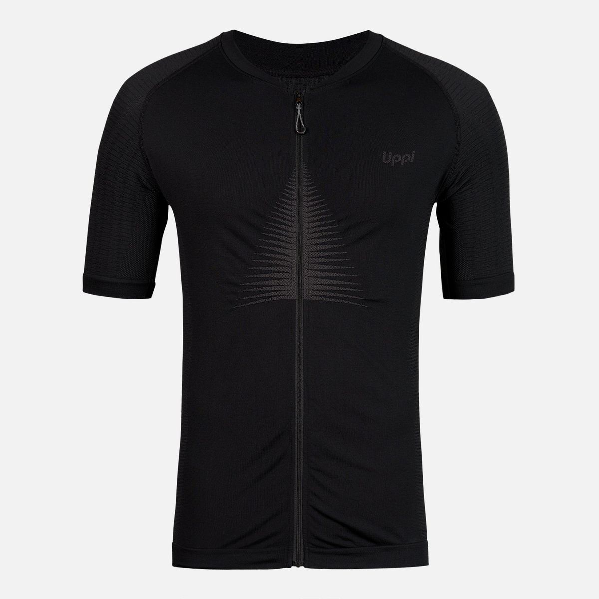LIPPI - Polera Hombre Be-Bike Seamless Shirt Negro Lippi